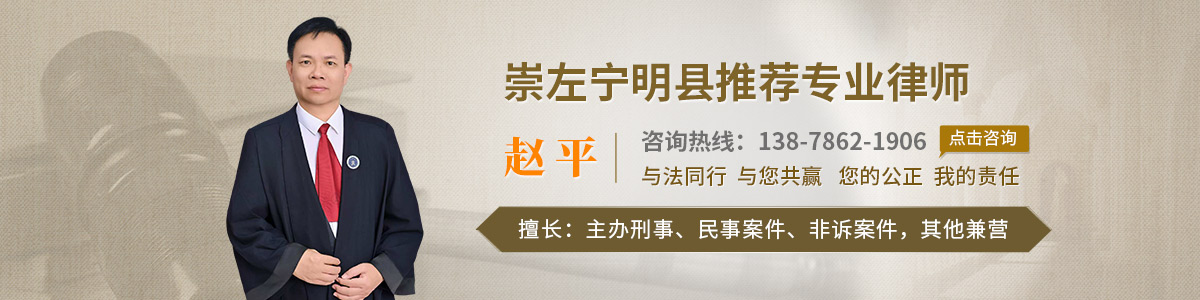 宁明县律师-赵平律师