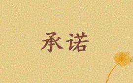 承诺
