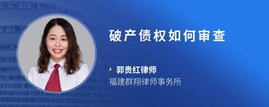 破产债权如何审查