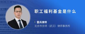职工福利基金是什么