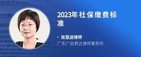 2023年社保缴费标准