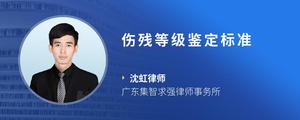 伤残等级鉴定标准