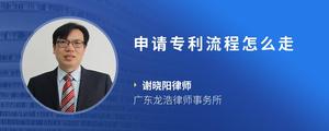 申请专利流程怎么走