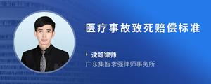 医疗事故致死赔偿标准