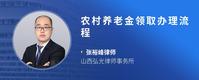 农村养老金领取办理流程