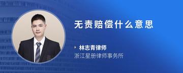 无责赔偿什么意思
