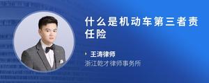 什么是机动车第三者责任险