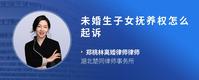未婚生子女抚养权怎么起诉