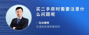买二手房时需要注意什么问题呢