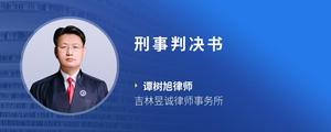 刑事判决书