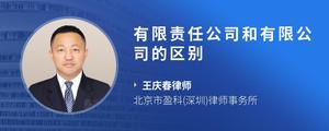 有限责任公司和有限公司的区别